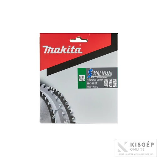 Makita körfűrészlap akkus FA 136x20mm Z24
