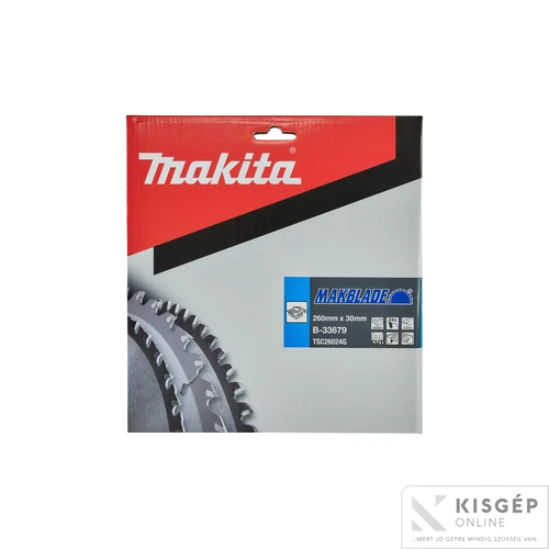 Makita körfűrészlap Makblade 260x30mm Z24