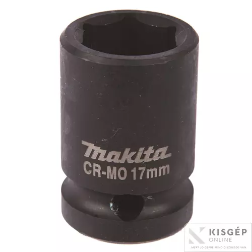 B-40141 Makita 1/2" 17x38 mm CR-MO gépi dugókulcs