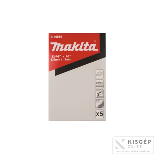Makita 5db fűrészszalag INOX 13x835mm Z18