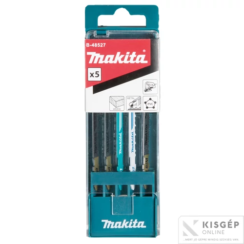 Makita 5db-os szúrófűrészlap készlet B-50, B-51, B-52, B-53