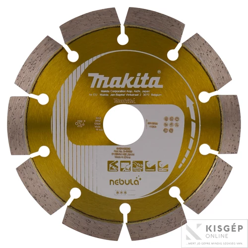 Makita 125mm gyémánttárcsa NEBULA szegmentált