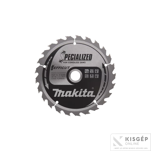 Makita EFFICUT körfűrészlap 165x20mm Z25 FA