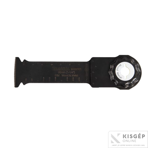 Makita MAM001 multi vágólap FÉM+FA h:32mm,sz:80mm BIM