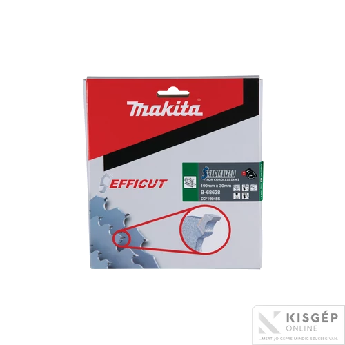 Makita EFFICUT körfűrészlap 190x30mm Z45 FA