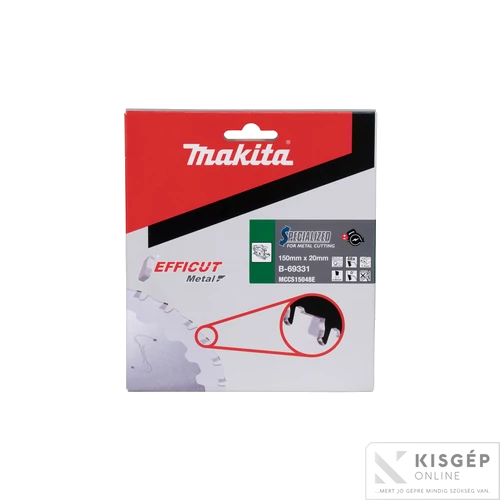 Makita EFFICUT körfűrészlap 150x20mm Z48 FÉM