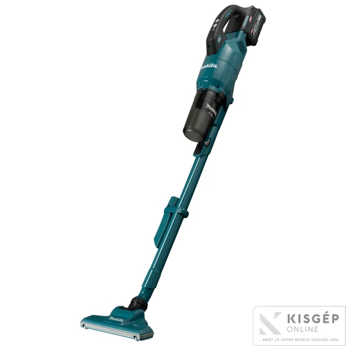 Makita 40Vmax XGT Li-ion BL 100W 20kPa 4 seb ciklon porszívó 2x2,5Ah FEHÉR