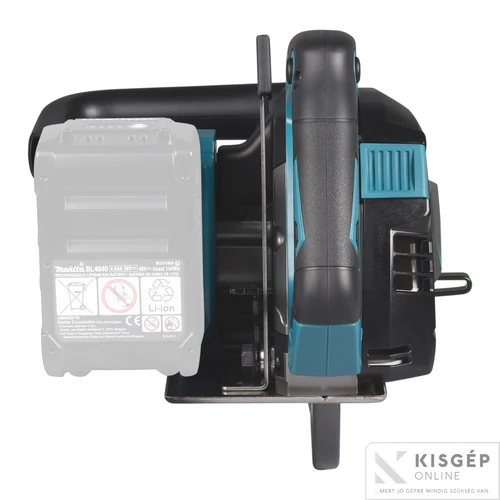 Makita 40Vmax XGT Li-Ion BL AFT 185mm fémvágó körfűrész Z