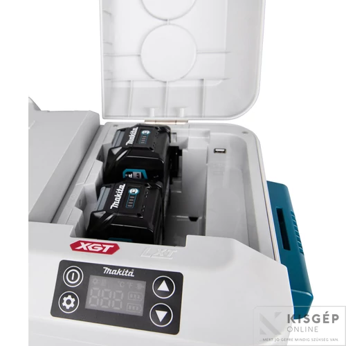 Makita CW001GZ01 40Vmax XGT & 18V LXT Li-Ion 20l hűtő-fűtő doboz Z + adapter