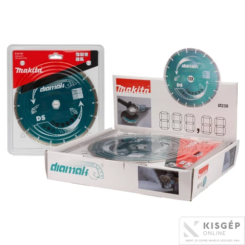 Makita 230mm gyémánttárcsa DIAMAK szegmentált (10 db/cs)