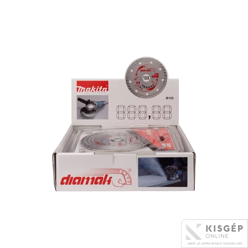 Makita 125mm gyémánttárcsa DIAMAK TURBO (10 db/cs)