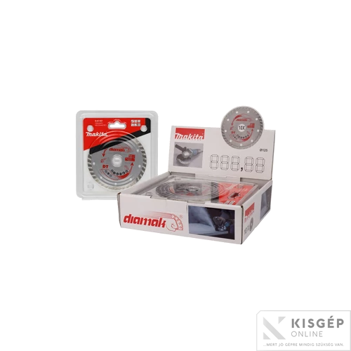 Makita 125mm gyémánttárcsa DIAMAK TURBO (10 db/cs)