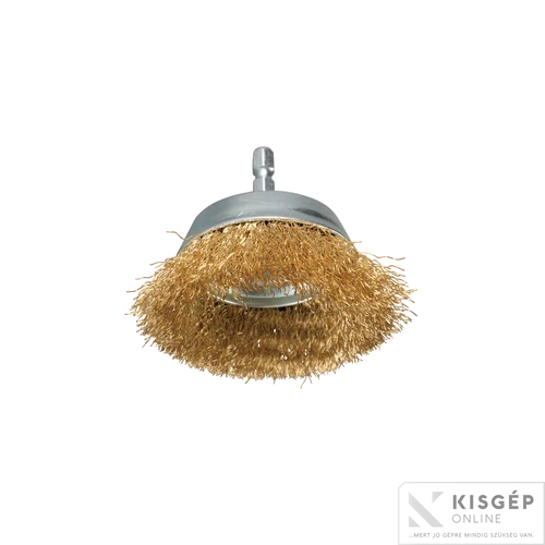 Makita drótkefe csésze sárgaréz bevonattal 63mm 1/4