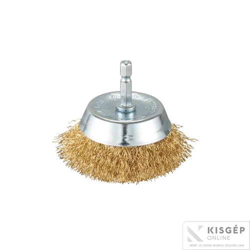 Makita drótkefe csésze sárgaréz bevonattal 63mm 1/4