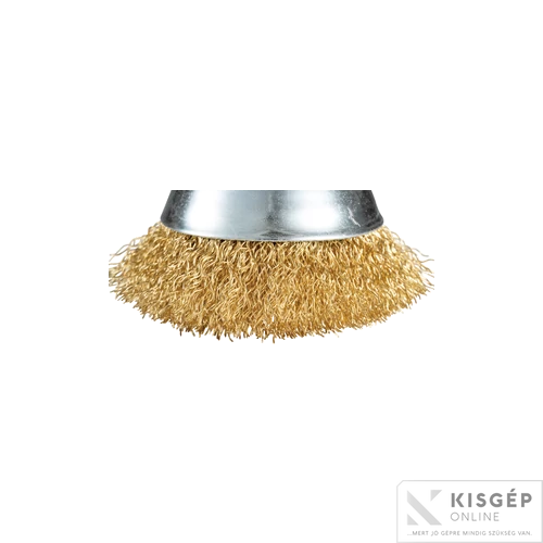 Makita drótkefe csésze sárgaréz bevonattal 63mm 1/4