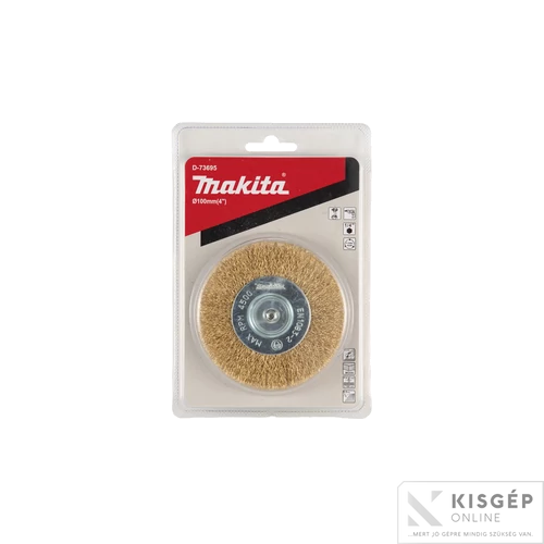 Makita drótkorong sárgaréz bevonattal 100mm 1/4