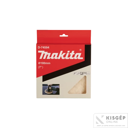 Makita 180mm gyapjú sapka