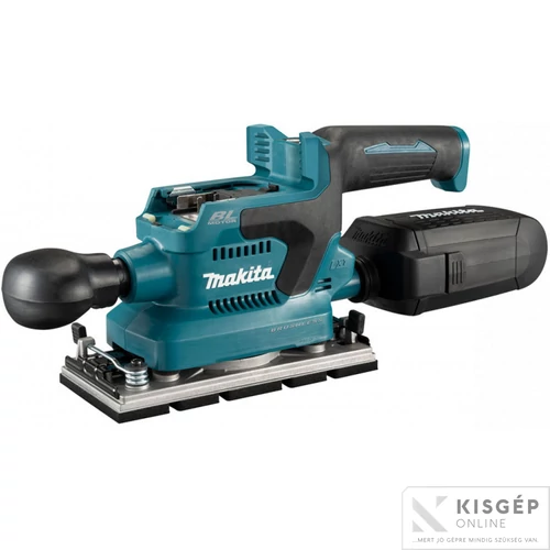 Makita DBO381ZU 18V LXT Li-ion BL AWS 93x185mm rezgőcsiszoló Z + adapter