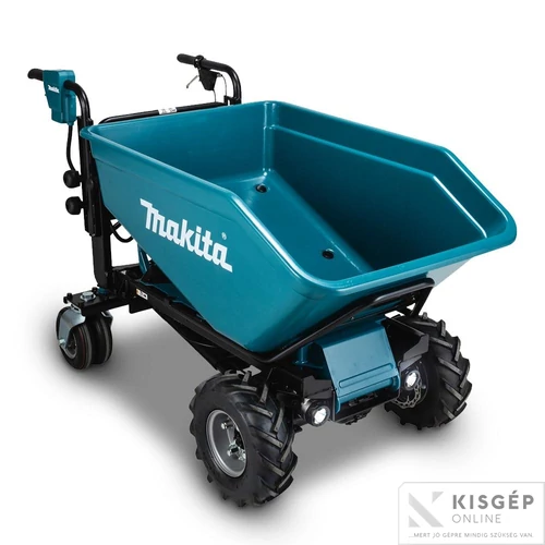 Makita DCU603Z 2x18V LXT Li-Ion BL anyagmozgató 300 Kg teherbírás Z BILLENCS felépítmény