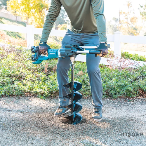 Makita DDG460ZX7 2x18V LXT Li-Ion BL 200 mm 1350 W földfúró | Akku és töltő nélkül