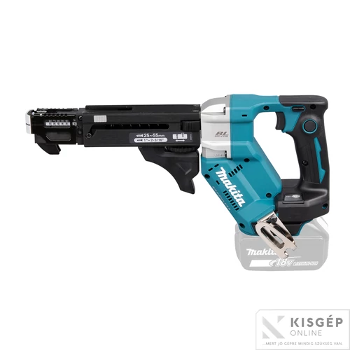 Makita 18V LXT Li-ion BL 55mm-es 0-6000f/perc táras csavarbehajtó Z