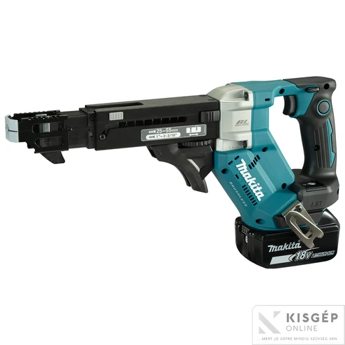 Makita 18V LXT Li-ion BL 55mm-es 0-6000f/perc táras csavarbehajtó 2x5,0Ah