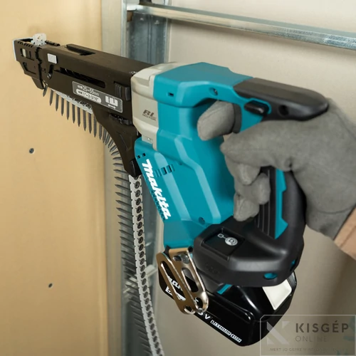Makita DFR551RTJ 18V LXT Li-ion BL 55mm-es 0-6000f/perc táras csavarbehajtó 2x5,0Ah