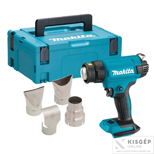 Makita DHG181ZJ 18V LXT Li-Ion hőlégfúvó 150-500°C Z