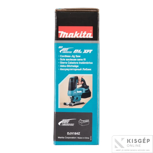 Makita DJV184 Z 18V LXT Li-ion BL 400W F szúrófűrész v: 135mm Z