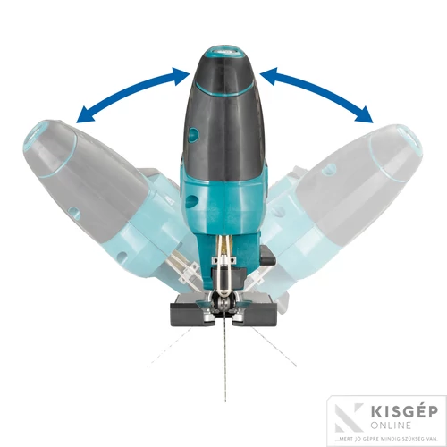 Makita DJV184 RTJ 18V LXT Li-ion BL 400W F szúrófűrész v: 135mm 2x5,0Ah