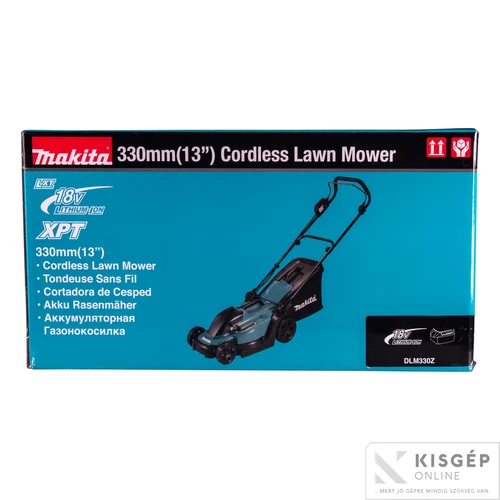 Makita DLM330Z 33 cm 18V LXT Li-Ion 450 W fűnyíró | Akku és töltő nélkül