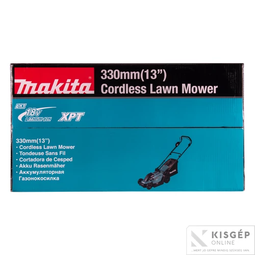Makita DLM330Z 33 cm 18V LXT Li-Ion 450 W fűnyíró | Akku és töltő nélkül