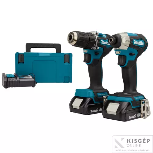 DLX2423AJ Makita DLX2423AJ 18V LXT Li-ion BL készlet DDF487Z+DTD157Z+2x2,0Ah MP2