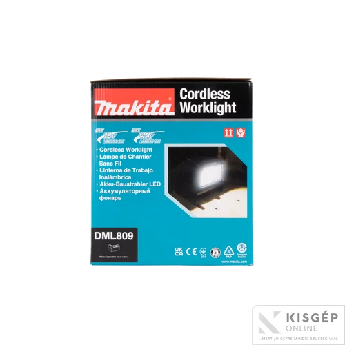 Makita 14,4-18V LXT Li-ion akkus/hálózati LED munkalámpa 10000 lumen Z