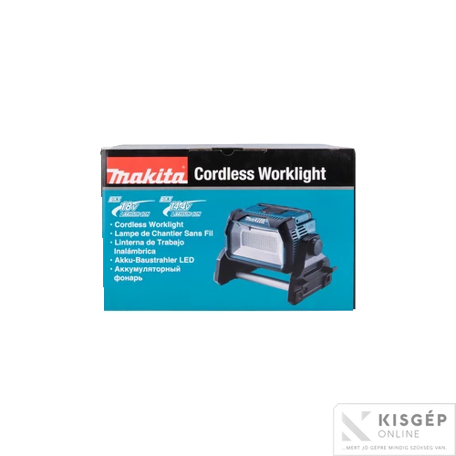 Makita 14,4-18V LXT Li-ion akkus/hálózati LED munkalámpa 10000 lumen Z