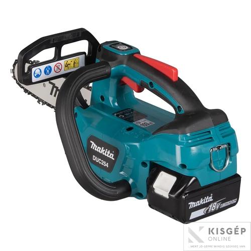 Makita DUC254RT 18V LXT Li-Ion BL 570 W láncfűrész 25 cm, 3/8