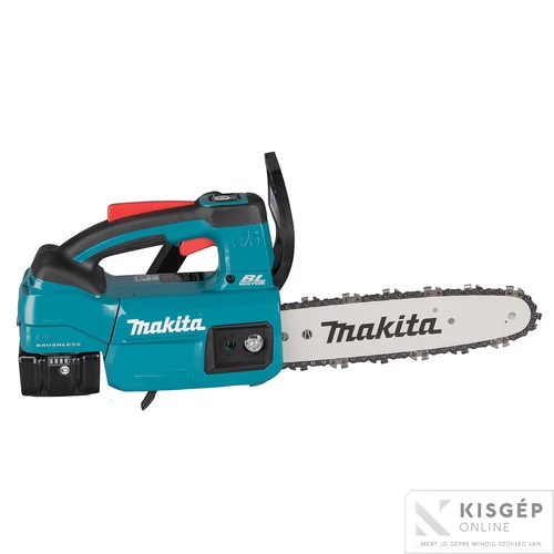 Makita DUC254RT 18V LXT Li-Ion BL 570 W láncfűrész 25 cm, 3/8
