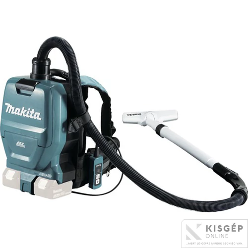 MAKITA DVC260ZX4 2x18V Li-ion BL háti porszívó, 78 m3/h Z akku nélkül