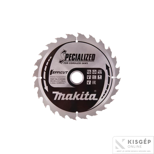 Makita EFFICUT körfűrészlap 235x30mm Z24 FA