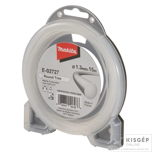 Makita E-02727 damil kerek "roundTRIM" 1,3 mm x 15 m