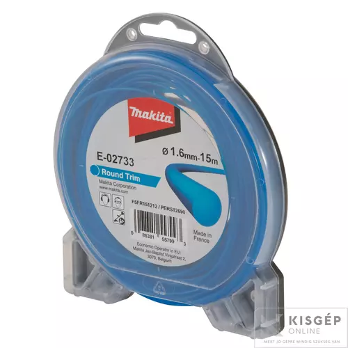 E-02733 Makita E-02733 damil kerek "roundTRIM" 1,6 mm x 15 m