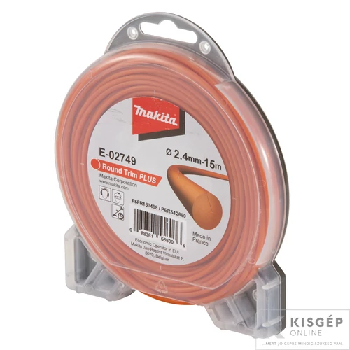 Makita E-02749 damil kerek "roundTRIM PLUS" 2,4 mm x 15 m