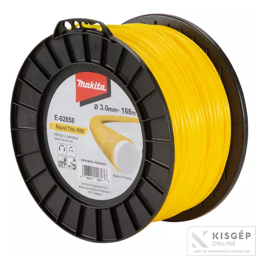 E-02858 Makita E-02858 damil kerek "roundTRIM PRO" 3,0 mm x 168 m