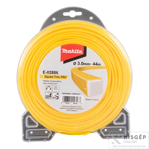 Makita E-02886 damil szögletes 