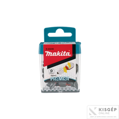 Makita impact PREMIER torziós csavarbehajtó bit PH2 25m (15 db/cs)