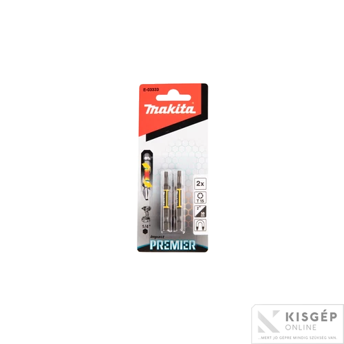 Makita impact PREMIER torziós csavarbehajtó bit T15 50mm 2db