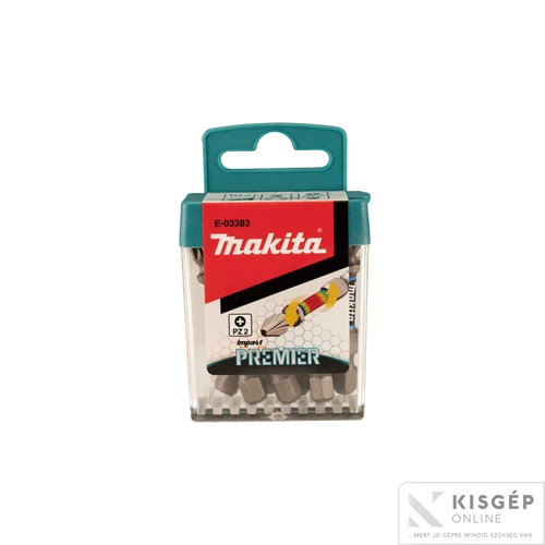 Makita impact PREMIER torziós csavarbehajtó bit PZ2 50mm (10 db/cs)