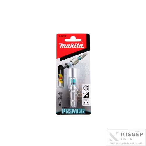 Makita impact PREMIER mágneses dugókulcs H10 65mm 1db