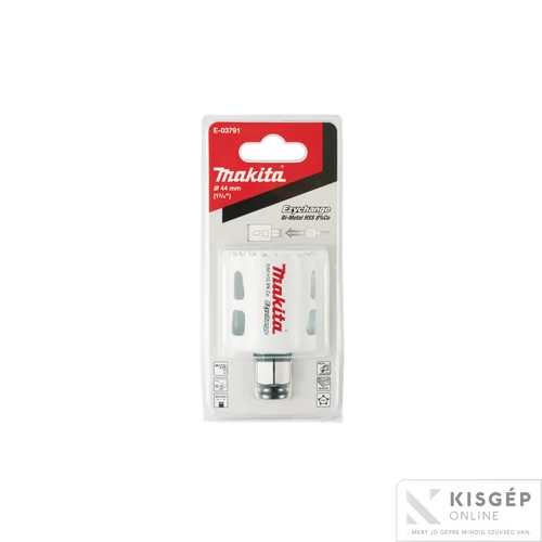 Makita bimetál körkivágó 44mm EZYCHANGE