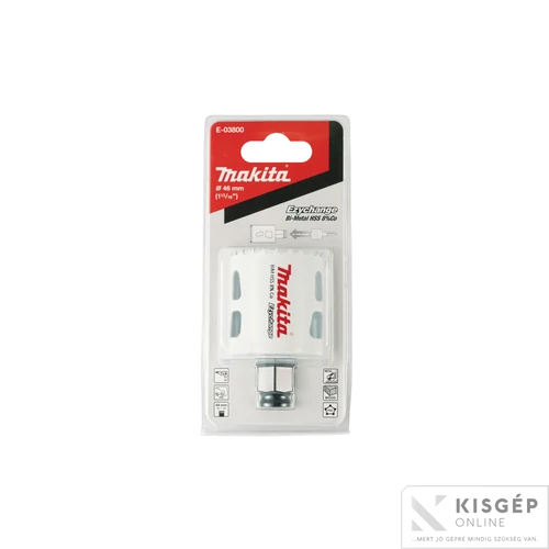 Makita bimetál körkivágó 46mm EZYCHANGE